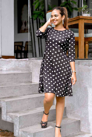 Polkadot-Flared-Dress-1